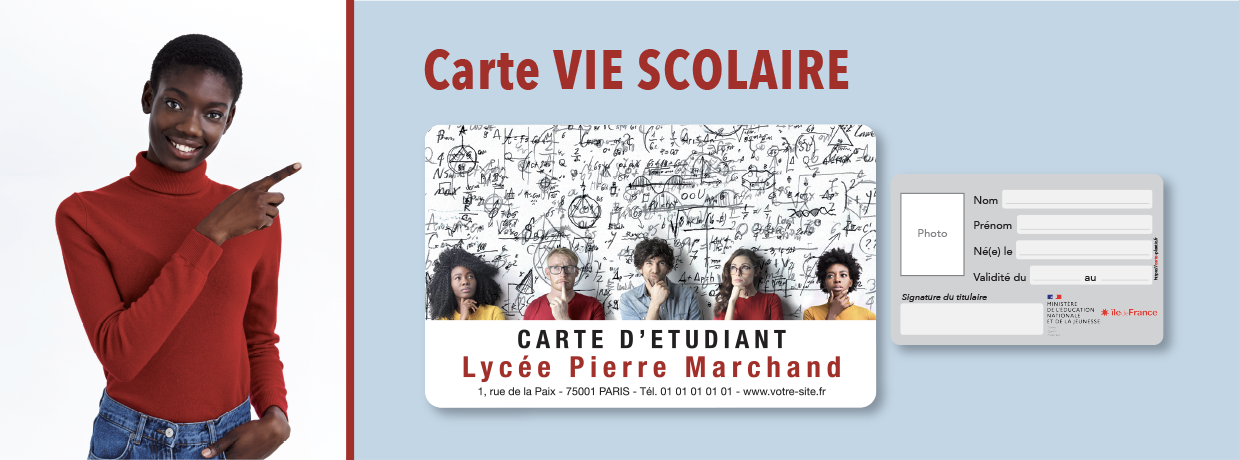 Carte vie scolaire